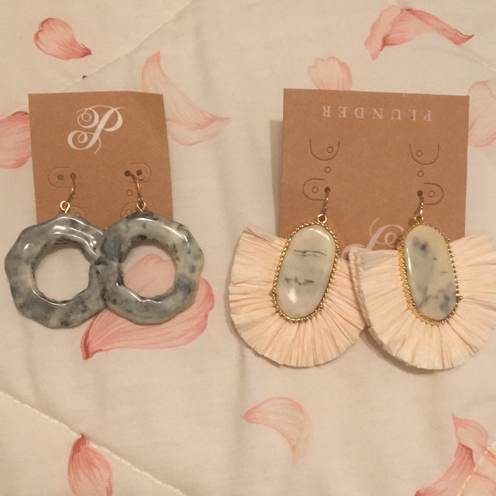 Marble Earrings